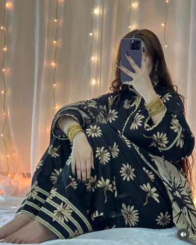 Premium Farshi Style Three Piece Set - Image 2