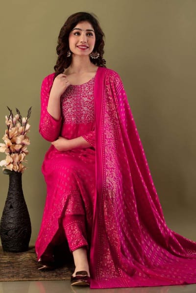 আনস্টিজ স্ক্রিন প্রিন্ট থ্রি-পিস - Image 1