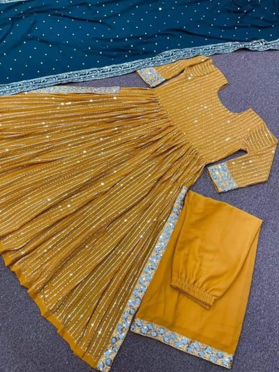 নায়রা কার্ট থ্রি পিস - Image 4