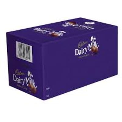 Indian Cadbury Dairy Milk Chocolate 20rs 40 pcs - Image 1