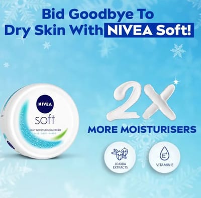 Nivea soft cream , 200 ml - Image 1