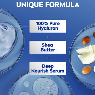 NIVEA Irresistibly Smooth Body Lotion for Dry Skin, 400ml - Image 2