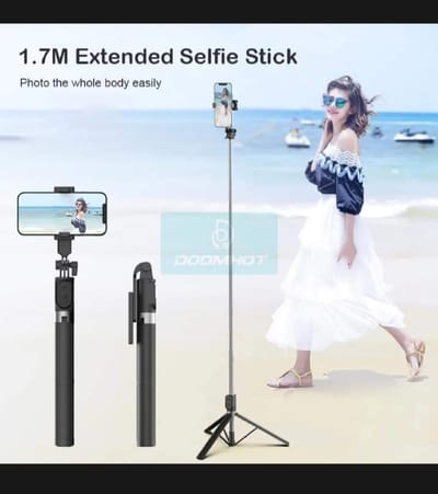 DoomHot BT11 1.7M Tripod Wireless Bluetooth Selfie Stick