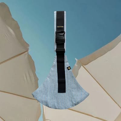 Premium Baby Carrier- Blue Stripe - Image 2