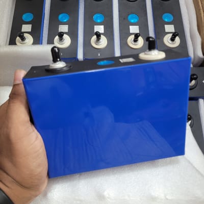 EVE 100A Grade A LiFePO4 Battery Cell 3.2V 100Ah | High Capacity Lithium Iron Phosphate Cell | 1900g