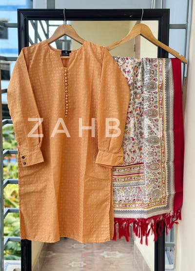 Nude 2 pc kurti set