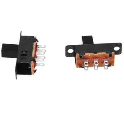 DC 3 Pin Slide Switch