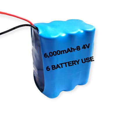 6,000mAh-8.4V Lithium-Ion Battery Pack