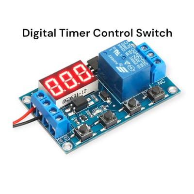 DIY Incubator Turning Motor Controller Timer Module 5–30V 10A Relay