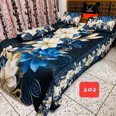China 3D Design Bed Sheet