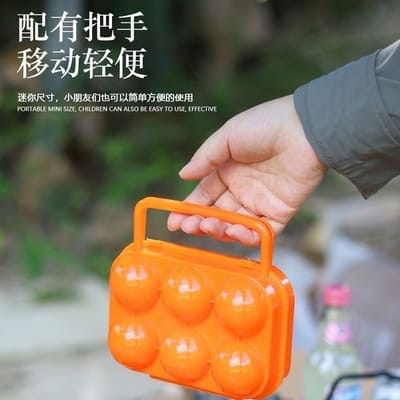 Travel egg box - for camping / travel / home | potable egg box