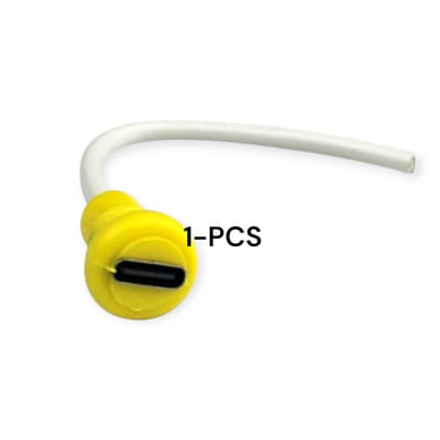 Type-C Female Connector with Attached Wire | USB-C Socket to Open End Cable