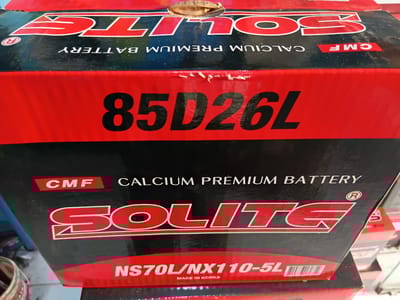 12 volt 70 ah 85d26L solit Korean battery