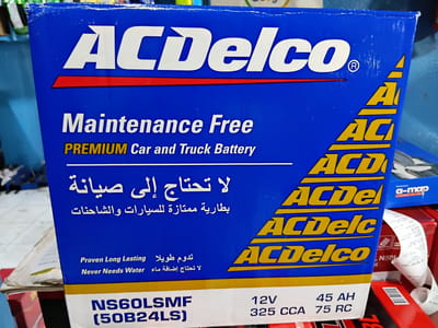 12 volt 45 ah ns60L S 55b24L acdelco battery