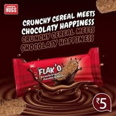 HUGS Flako - Chocolate Cereal (30 pcs) Bars (300 g) - Image 3