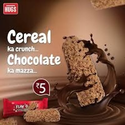 HUGS Flako - Chocolate Cereal (30 pcs) Bars (300 g) - Image 4