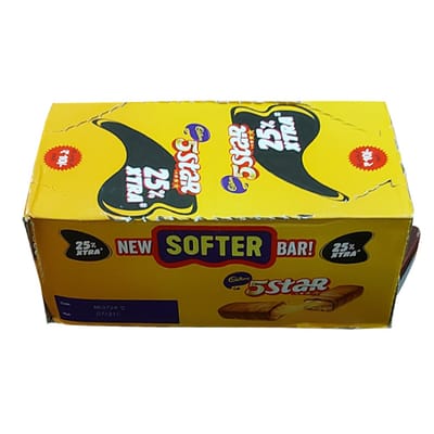 5 Star Chocolate Bar - 40pcs Full Box - 25gm - Indian 1 box - Image 1