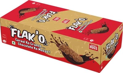 HUGS Flako - Chocolate Cereal (30 pcs) Bars (300 g) - Image 5