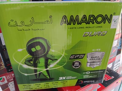 12 volt 80 ah 105d26L amaron battery