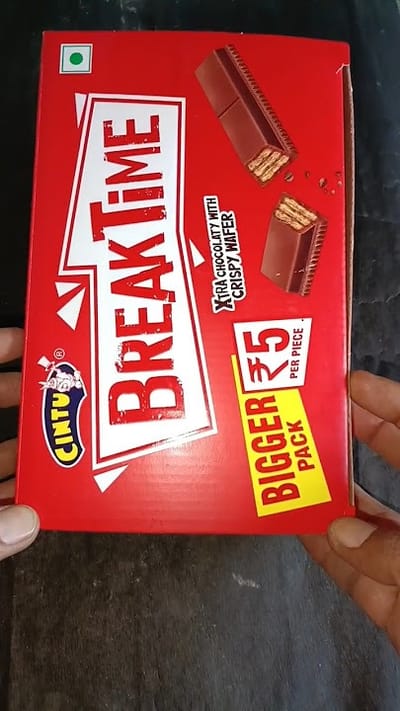 CINTU BREAKTIME CHOCOLATE 5rs - Image 1