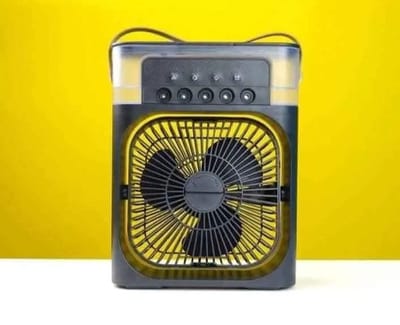 Rechargeable Air Cooler Fan With Mist Flow