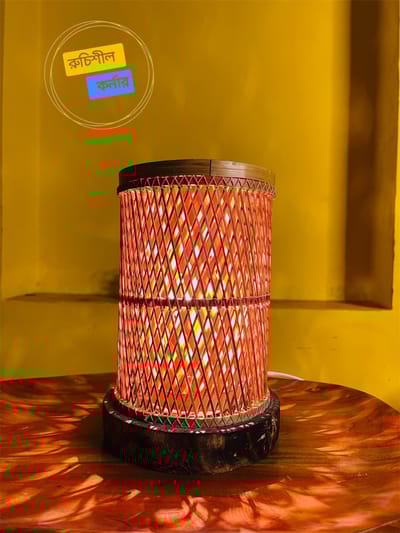 Round Shape Bamboo Light