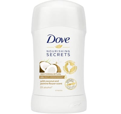 DOVE Nourishing Secrets Antiperspirant Deodorant Stick,  Coconut and Jasmine, 40g - Image 1