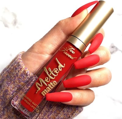 Too Faced Melted Matte Liquid Lipstick-Nasty Girl - Image 2