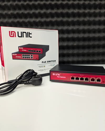 UNIT UT-B42A 4-Port PoE Switch