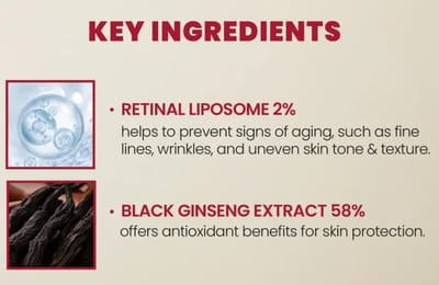 KSECRET - SEOUL 1988 Serum : Retinal Liposome 2% + Black Ginseng - Image 5