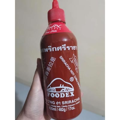 Foodex Sriracha Hot Chili Sauce-482gm.