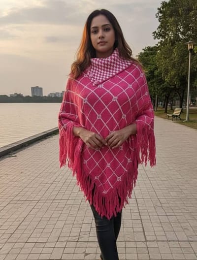 প্রিমিয়াম লেডিস উইন্টার শাল চাদর - Image 4