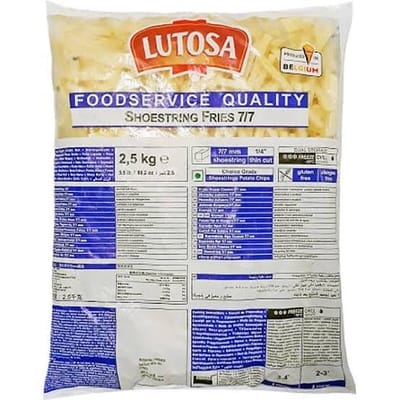 Lutosa French Fries 2.5 KG