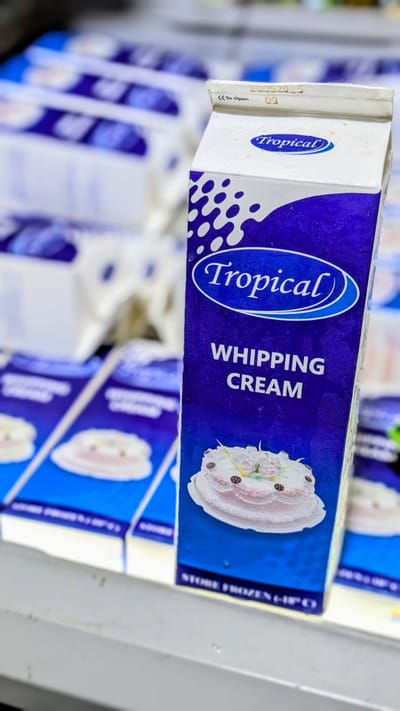 Tropical Whipping Cream 1kg
