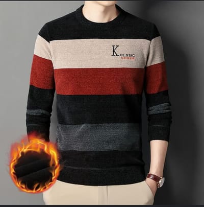 Cotton Winter Sweater - Image 1