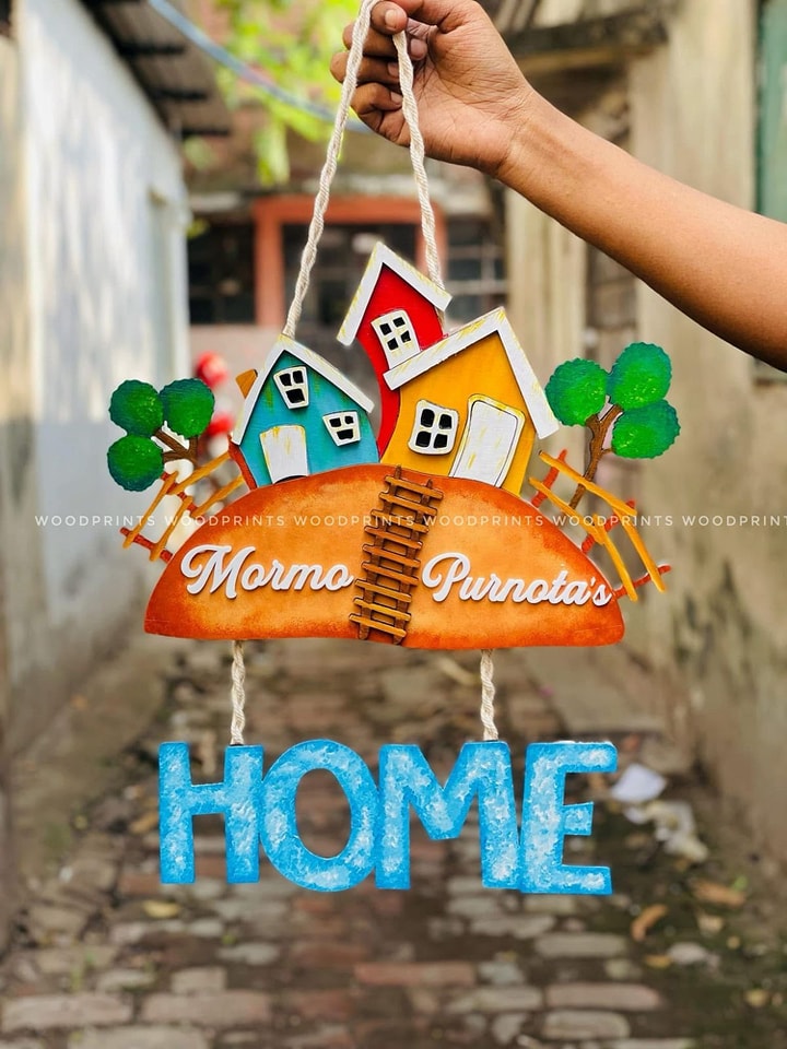 HOME DOORPLATE