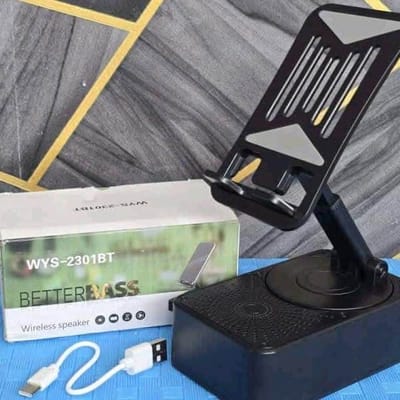 3 in 1 Mobile Stand Speaker Power Bank