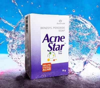 Acne Star - Benzoyel Peroxide soap [ Indian ]