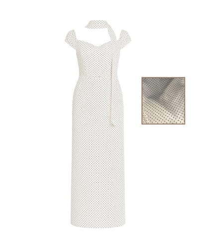 Dotted Up Dress - Image 4