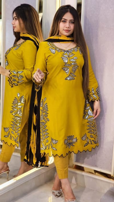 Embroidery Sequence Three Piece - Image 1