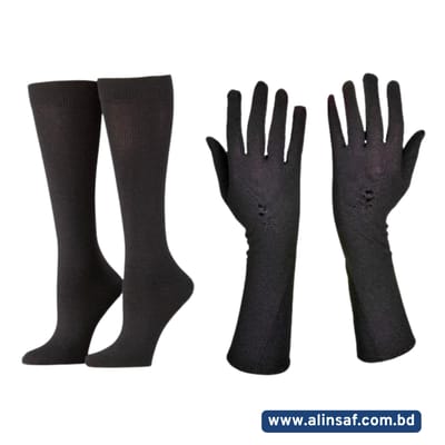 হাত-পা মোজা কম্বো
