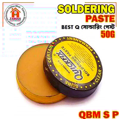 QBM QUICFIX S050Q Soldering Paste 50g | Premium Flux Grease for Smooth & Clean Soldering
