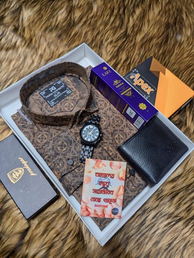 নিউ প্রিমিয়াম প্রিন্টের শার্ট কম্বোসেট - Image 3