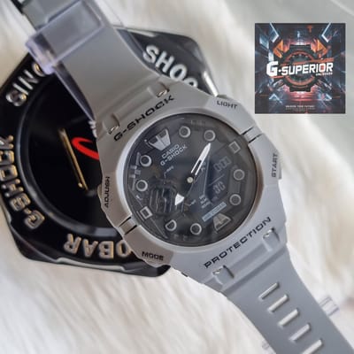 G-Shock || Funkly | Solid Grey