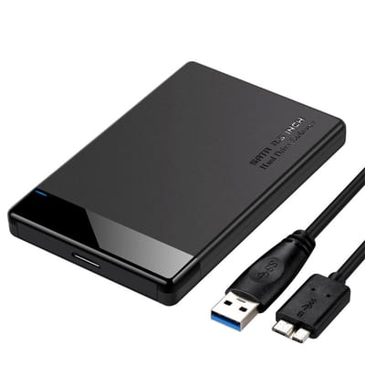 2.5" HDD External Case USB 3.0 - 5 Gbps SATA HDD Exclosure Box