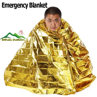 Portable Thermal Emergency Blanket - A Lightweight and Compact Solution for Keeping Patients Warm and Protected in Any Environment.
