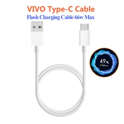 Vivo Flash Charging Fast Charging Cable - Type B ( Micro USB) 66w