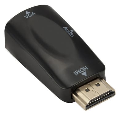 Seamlessly Connect: Effortlessly link your HDMI devices to VGA monitors