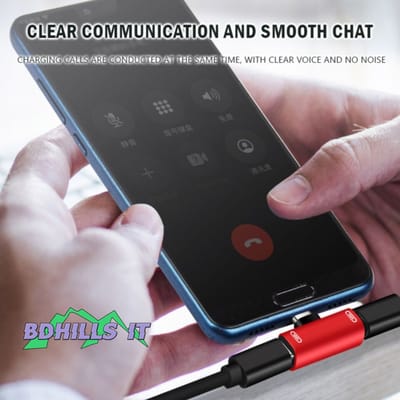2 in1 Dual USB-C Type C Splitter Adapter to Charger and Headphone For Android US Alliance