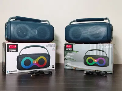ET-312 Portable Wireless Speaker with RGB Light - Image 1